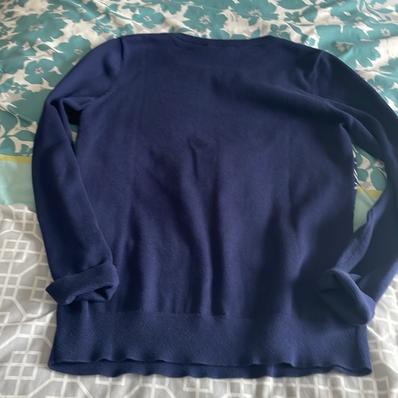 Blue patterned puma golf sweater - Picture 2 of 3